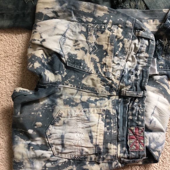 Machine Ripped Acid-wash Bootcut Jean bundle - Picture 3 of 6